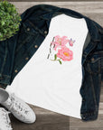 Women's Regular Fit Premium Cotton Tee - Valentine's Day - LOVE