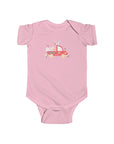 Easter Bunny Truck Infant Bodysuit - Cute Spring Outfit - 32.0