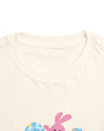 Cute Painter Easter Bunny Tee - Short Sleeve Tee for Toddlers - 40.0
