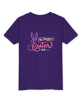 Happy Easter Youth Short Sleeve Tee - Fun Spring Celebration Shirt 3
