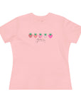 Women's Regular Fit Cotton Tee B.10 - Berry Sweet