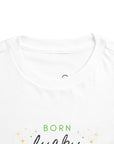 Born Lucky Toddler Short Sleeve Tee - Cute St. Patrick's Day Shirt