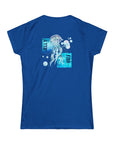 Women's Slim Fit Softstyle Tee KO.26 Jelly Fish