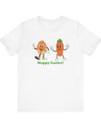 Funny Easter Characters Men's Tee - 'Happy Easter!' Graphic T-Shirt - 24.0