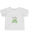 Born Lucky Infant Tee - Cute St. Patrick's Day Shirt for Babies