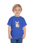 Toddler Short Sleeve Tee - Valentine's Day Llama