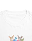Happy Easter Toddler Tee - Cute Bunny Design for Spring Celebrations - 34.0