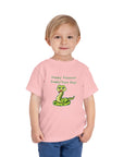 St. Patrick's Day Toddler Tee - 'Happy Ssssaint Paddy'ssss Day!' Snake Tee
