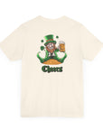 St. Patrick's Day Adult Tee - Cheers Leprechaun Design