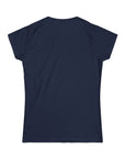Women's Slim Fit Softstyle Tee - Feather Wishes - O.2
