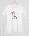 Happy Easter Women's Regular Fit Cotton Tee 1d