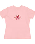 Women's Regular Fit Premium Cotton Tee - Valentine's Day - Love Birds