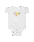 Cute Easter Chick Infant Bodysuit - Spring Baby Outfit - 36.0