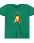 Irish Blessing Cat St. Patrick's Day Youth Tee - "May Your Bowl Always Be Full"