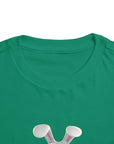 Cute Easter Bunny Toddler Tee - 'Happy Easter!' Short Sleeve T-Shirt - 26.0
