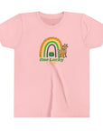 One Lucky Kid Youth Short Sleeve Tee - Fun St. Patrick's Day Tee with Rainbow Design