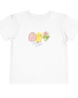 Happy Easter Toddler Tee - Cute Chick & Egg Design for Spring Celebrations - 36.0
