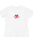 Women's Regular Fit Premium Cotton Tee - Valentine's Day - Love Birds