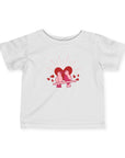 Infant Fine Jersey Tee - Valentine's Day - Love Birds