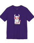 Unisex Jersey Short Sleeve Tee - Valentine's Day Llama