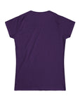 Women's Slim Fit Softstyle "Flower Power" Tee - 35.0