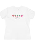 Women's Regular Fit Cotton Tee B.10 - Berry Sweet