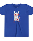 Youth Short Sleeve Tee - Valentine's Day Llama