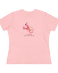 Women's Regular Fit Premium Cotton Tee - Valentine's Day - Cowgirl