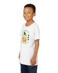 Irish Blessing Cat St. Patrick's Day Youth Tee - "May Your Bowl Always Be Full"