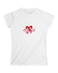 Women's Slim Fit Softstyle Tee - Valentine's Day - Love Birds