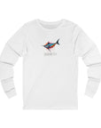 Colorful Marlin Unisex Long Sleeve Tee - Perfect for Fishing Enthusiasts
