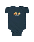 Easter Bunny Tractor Infant Bodysuit 31.0