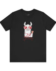 Unisex Jersey Short Sleeve Tee - Valentine's Day Llama