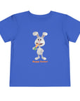 Cute Easter Bunny Toddler Tee - 'Happy Easter!' Short Sleeve T-Shirt - 26.0
