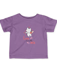 Infant Fine Jersey Tee - Valentine's Day - Cupid Kitten, Love is in the Air