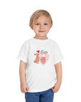 Toddler Short Sleeve Tee - Valentine's Day - Some Bunny Loves You