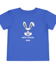 Cool Bunny Easter Toddler Tee - Happy Easter Bruh - 54.0