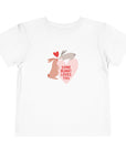Toddler Short Sleeve Tee - Valentine's Day - Some Bunny Loves You