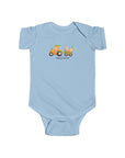 Easter Bunny Tractor Infant Bodysuit 31.0