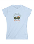 Women's Slim Fit Softstyle Tee KO.14 Farm Fresh Pumpkin