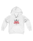 Youth Heavy Blend Hooded Sweatshirt - Feeling Super Fly