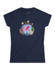 Women's Slim Fit Softstyle Tee - Feather Wishes -  O.2