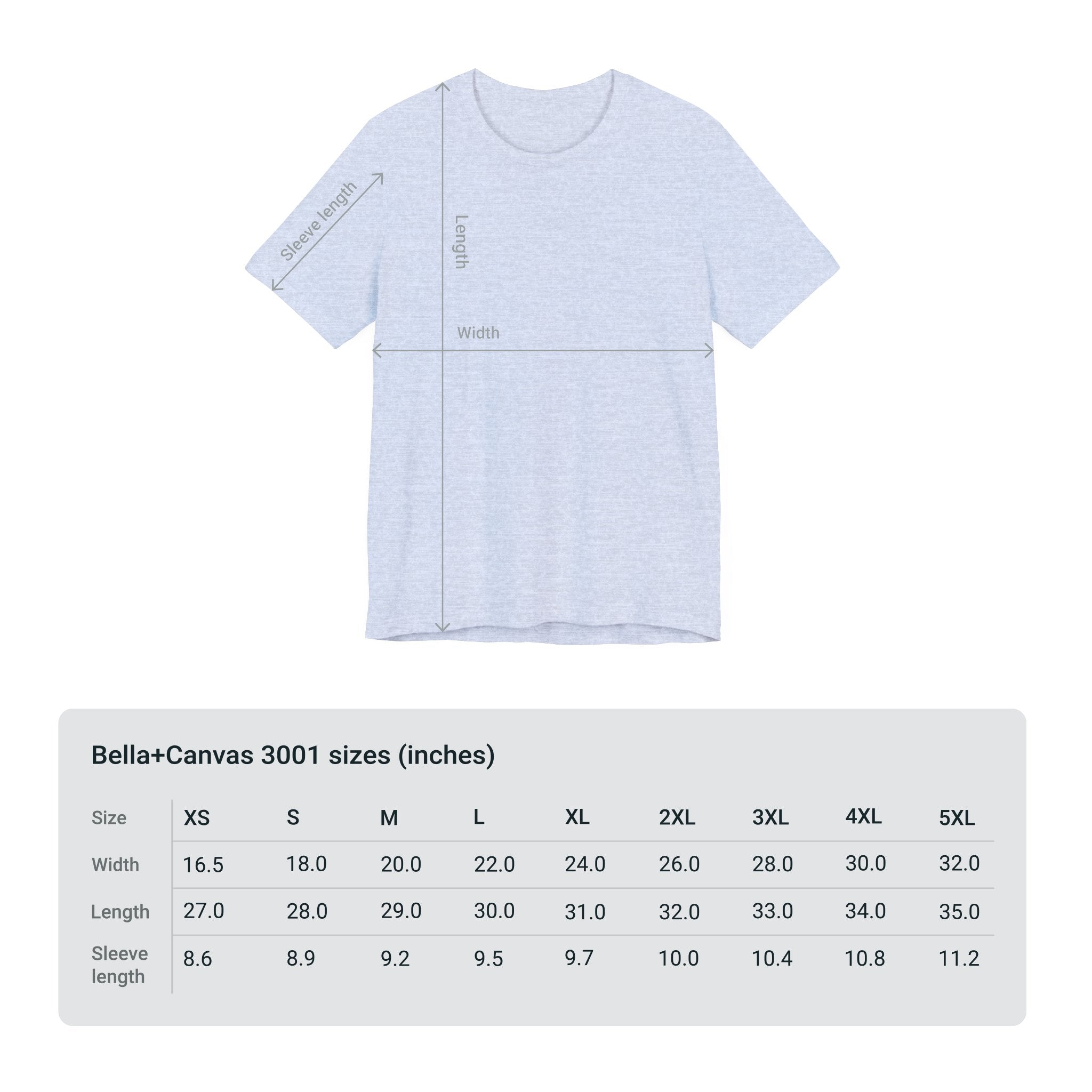 Unisex Jersey Short Sleeve Tee K.1