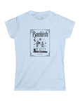 Women's Slim Fit Softstyle Tee - Bookish Halloween P.12