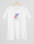 Women's Regular Fit Short Sleeve Cotton Tee - Gnome, Happy Easter Graphic - item