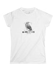 Women's Slim Fit Softstyle Tee - Halloween Raven P.3