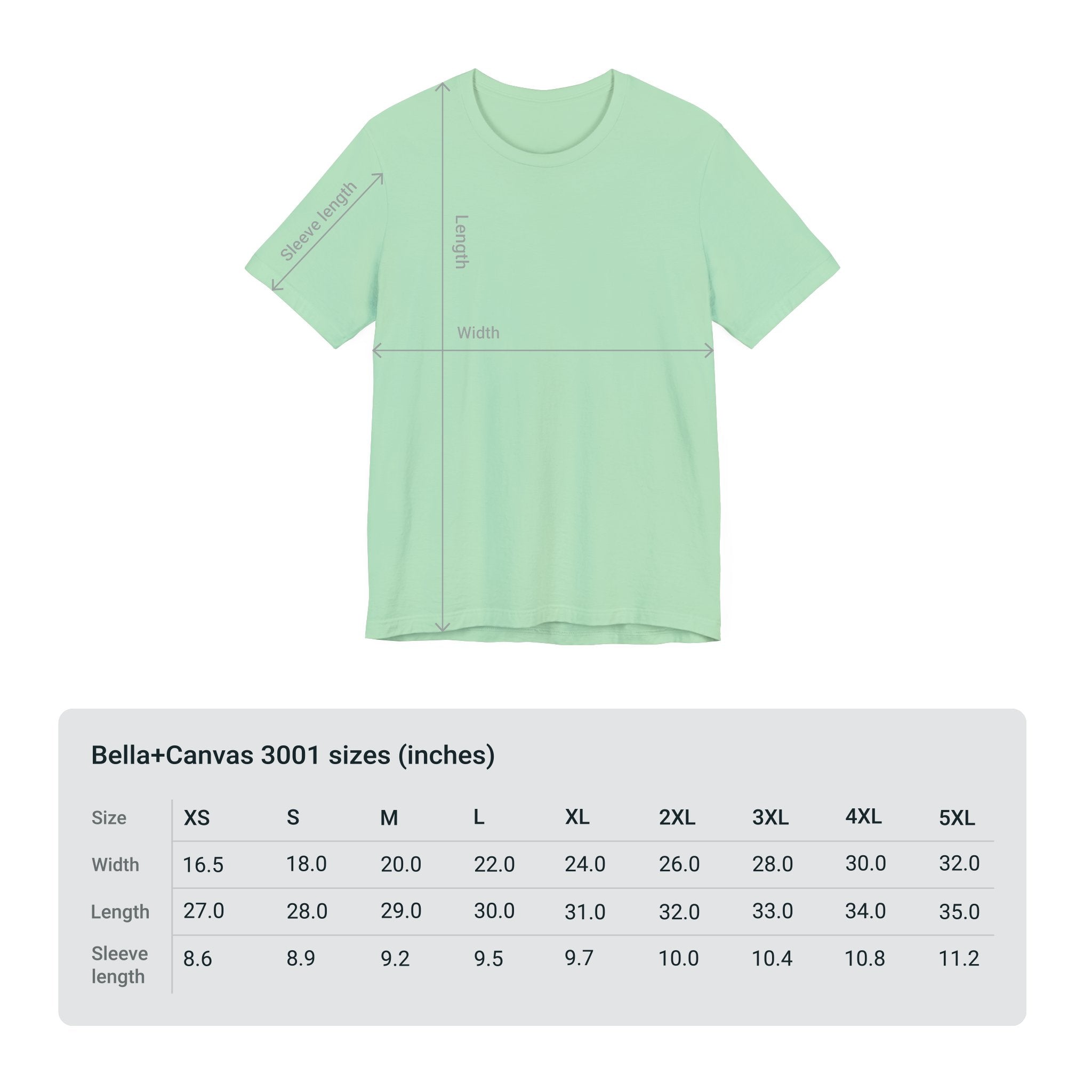 Unisex Jersey Short Sleeve Tee K.5