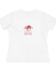 Women's Regular Fit Cotton Tee - Sleeping Christmas Sloth P.6