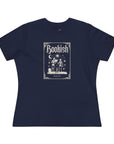 Women's Regular Fit Cotton Tee - Bookish Halloween P.12