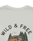 Unisex Jersey Short Sleeve Tee S.10 Wild & Free